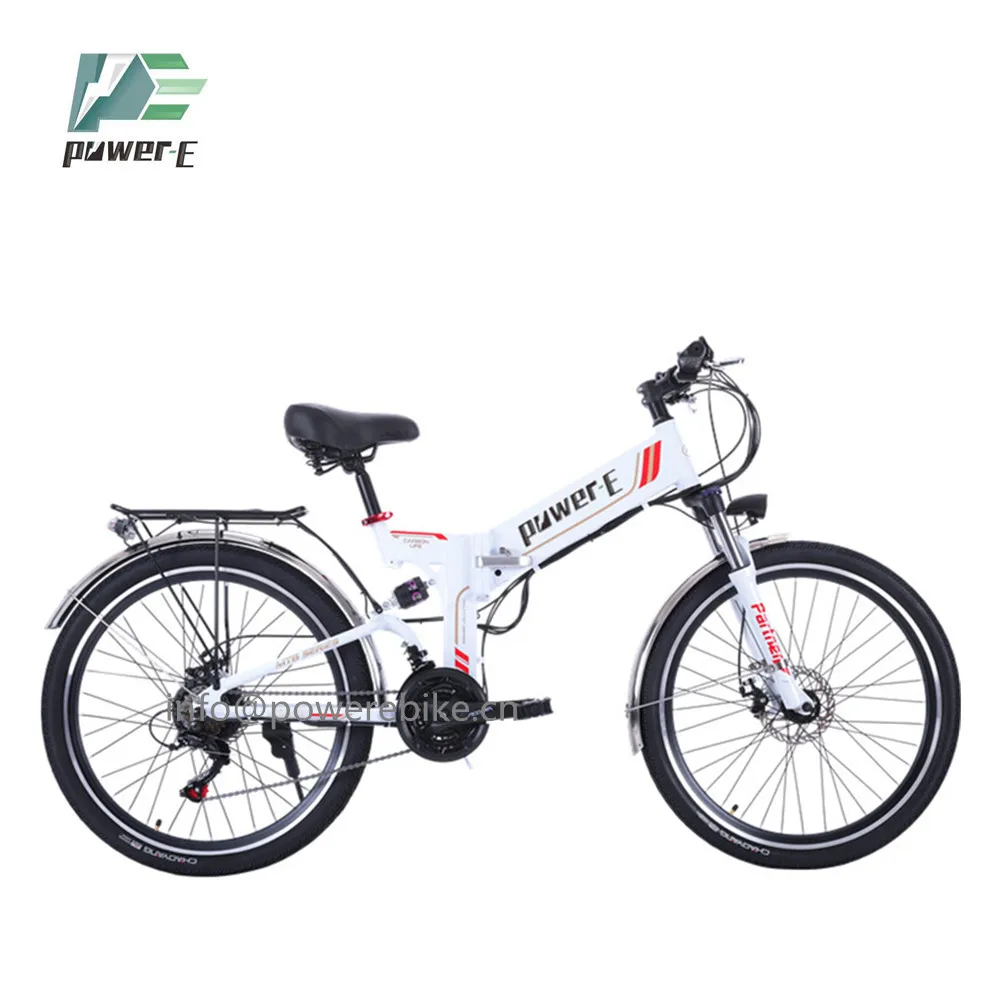 
48V 12Ah Hidden Sport battery Cheap Electric Bike 350W Downhill Electric Bike Mountain 500W Peak 