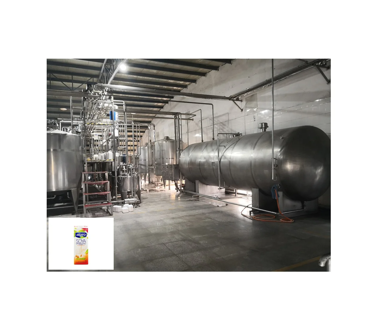 SOY MILK MAKING MACHINE DAIRY MILK PROCESSING PLANT