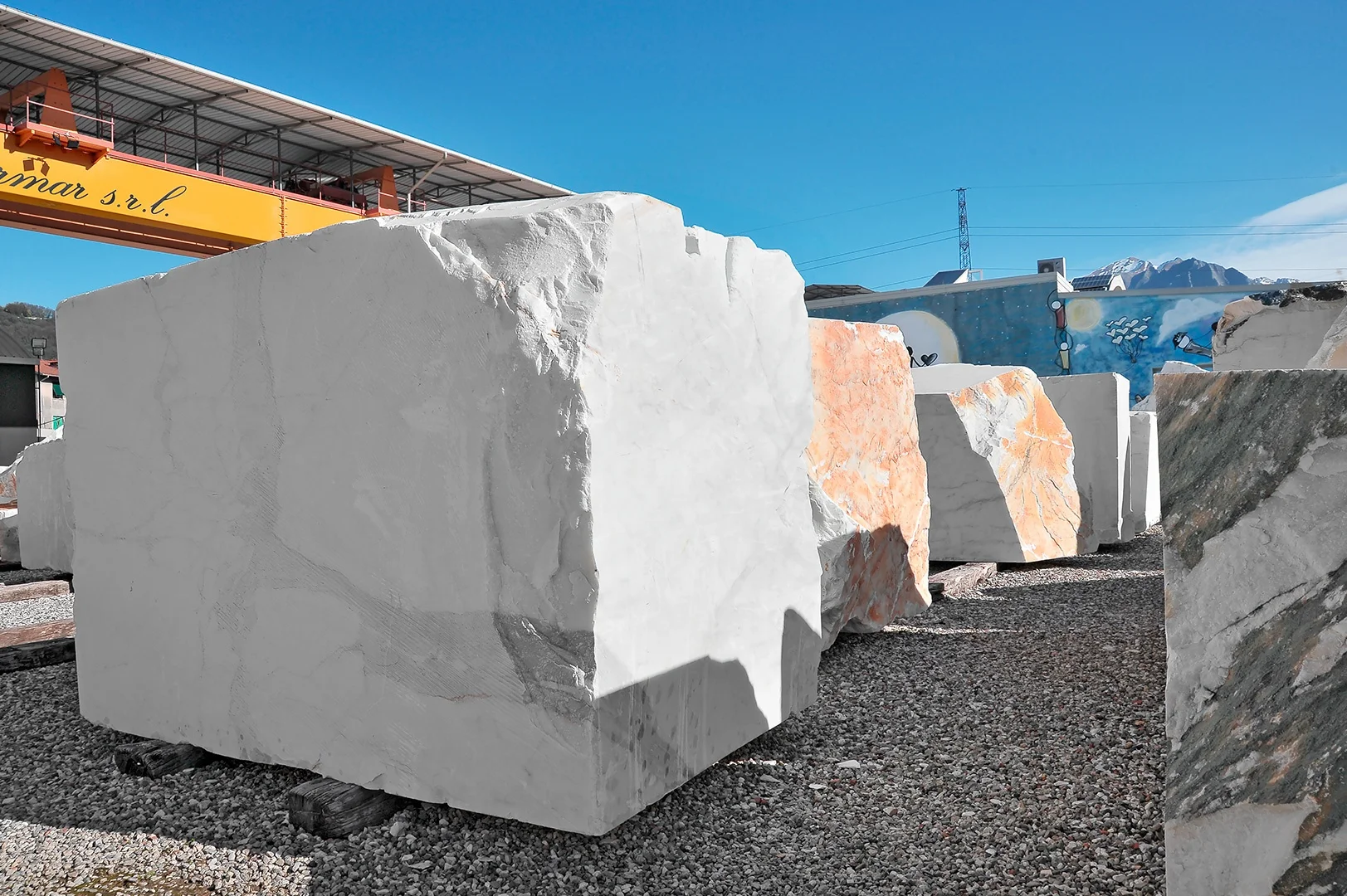 BOTON STONE Manufacturer Price Natural Stone Slabs Floor Tiles Wall White Marble Blocks for Sale