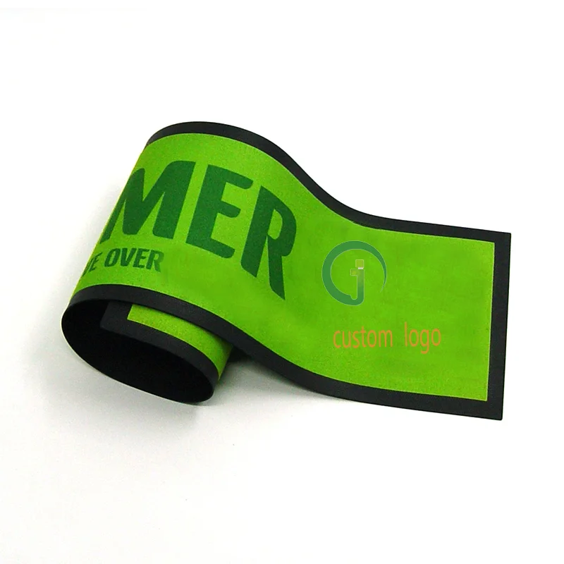 Custom Non-Woven Nitrile Rubber Counter Mat Beer Bar 200pcs MOQ Multicolor Spill Mat Logo Imprinted Fabric PC Bar Accessories