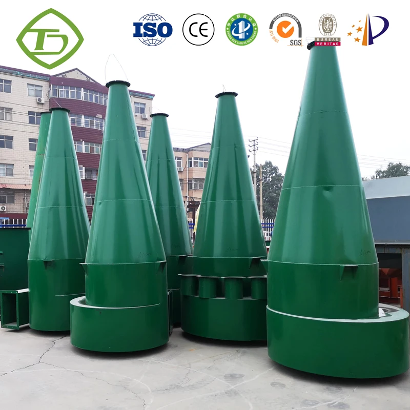 Separate Dust Particles Cyclone Portable Separator Dust Collector