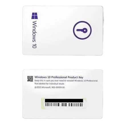 Заводские Прямые оптовые продажи оригинальных microsoft windows 10 Профессиональные розничные карты для ключей