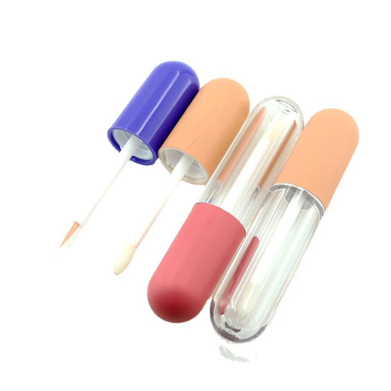 Cosmetic Plastic Lip Gloss Tube Make-up Packaging Double Layer ABS Lipstick Tube