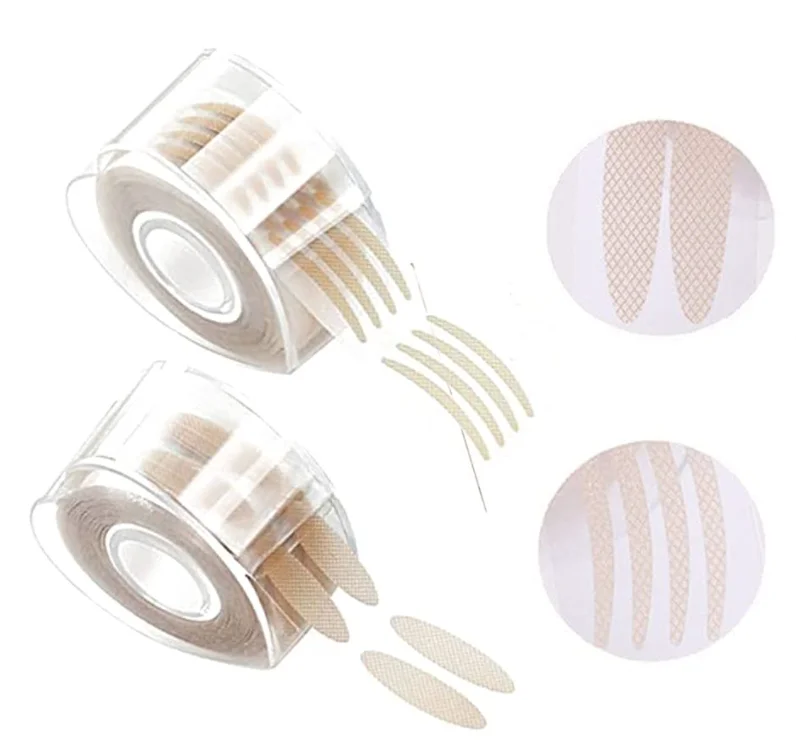 Eyes Invisible Double Fold Eyelid Sticker, Waterproof 600pairs Roll Shape Double Eyelid Stickers