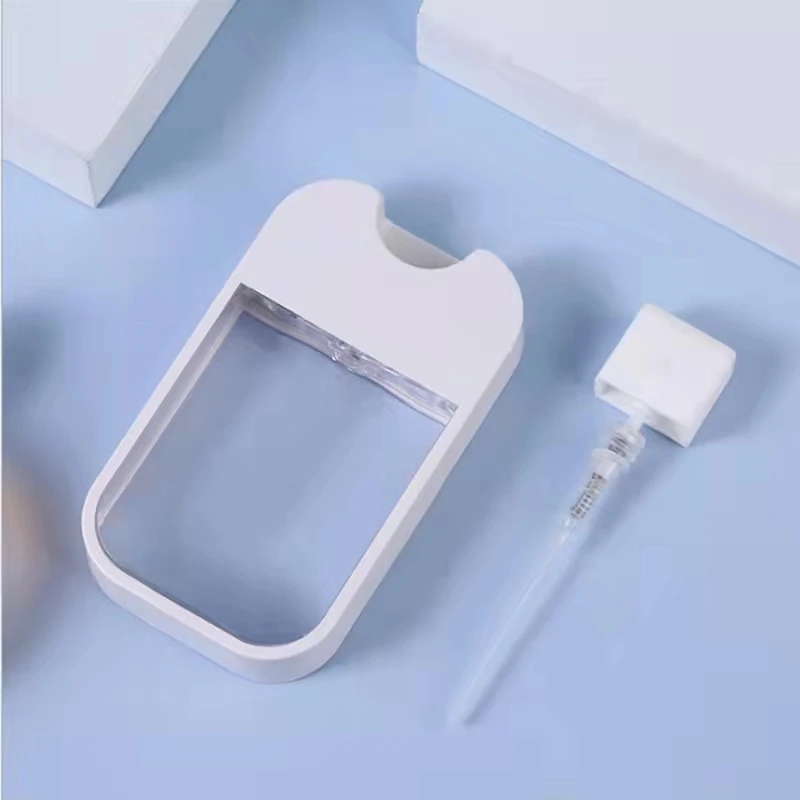 Luxury 50ml Empty Boston Square Clear Room Plastic Spray Bottle with Trigger Sprayer and Press Type for Cosmetic Packaging