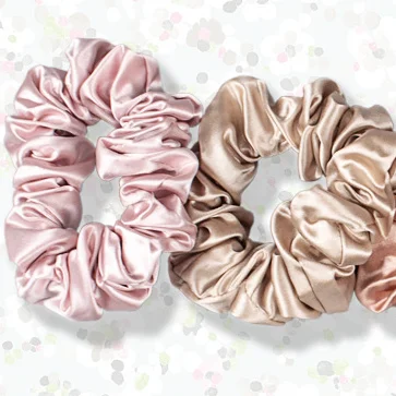Grosshandel Luxus 2022 Neue Design 100% Reine Seide Haarschumuck Scrunchie
