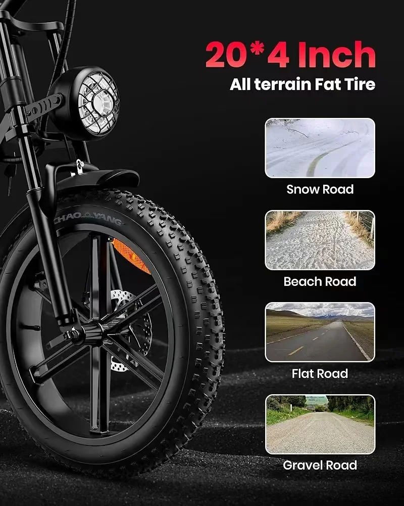 Electric Mountain Bike Ebike V8 Fatbike Electric Hybrid Bike 48V E Bike 250W Fatbike V20 EBike 1000W Electric Bicycle S8 E-Bike