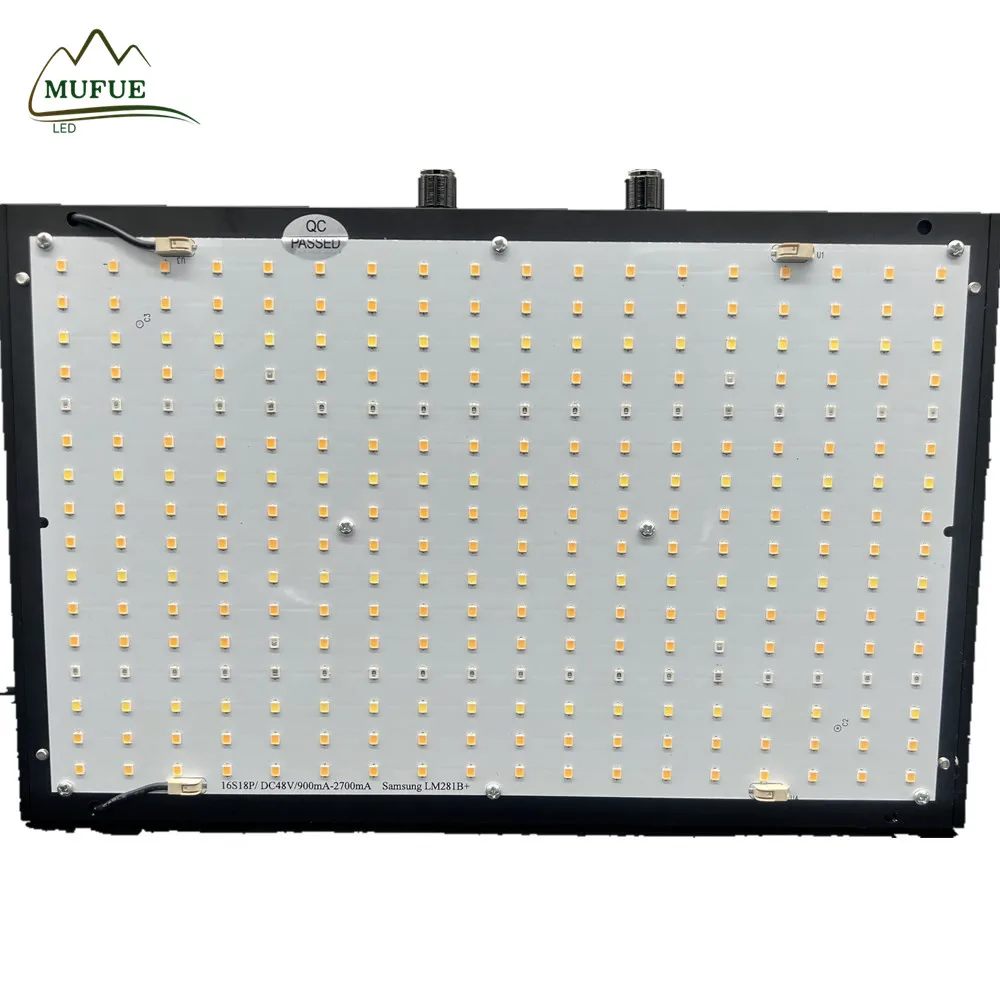 Hydroponic Veg Clone Seedling DC24V dc48v high ppe with ppdf 175*287MM 288LED Samsung lm281b led Board PCBA grow light 100-120w