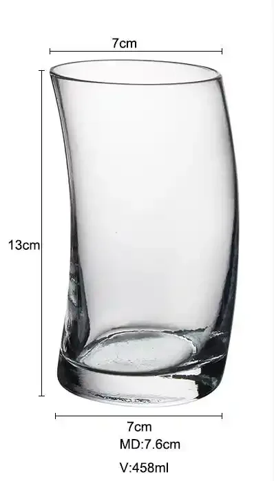 2019 Hot Sale Beer Cup Glass 600ml Horn Beer Glass