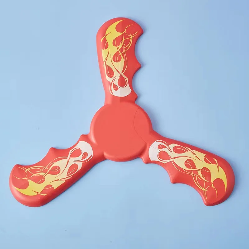 Factory Direct ST3005 Kids Soft Eva Foam Three Bladed Boomerang Non-formaldehyde Toy Outdoor Safe Game Toy