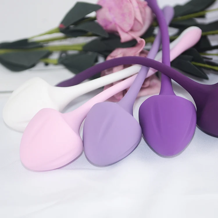 Soft Silicone Pelvic Floor Exerciser Kegel Balls Vaginal Tightening Silicone Kegel Balls