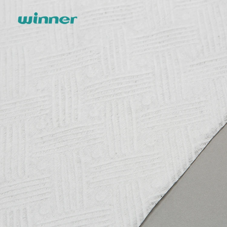 Winner OEM Environmentally Friendly Degradable Biodegradable 100% Cotton Spunlace Nonwoven Fabric Professional Manufacturer