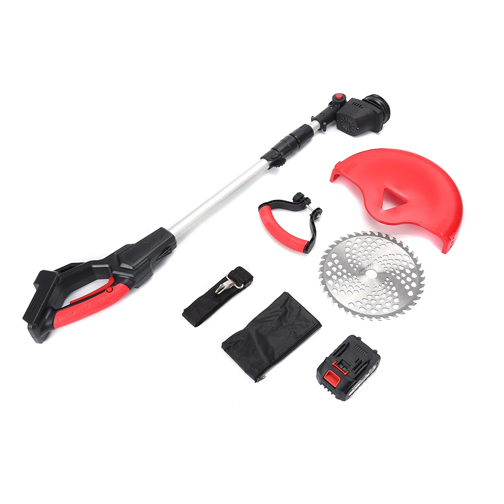 10 Inches High Power Cordless Electric Grass Trimmer Multifunctional Garden Brushless Lawn Mower Home Portable Grass Cutter