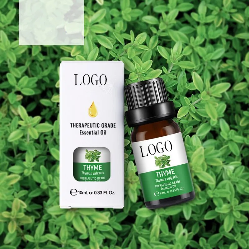 
Cross-border new plant aromatherapy essential oil 10ml Thyme Single Recipe essential oil 