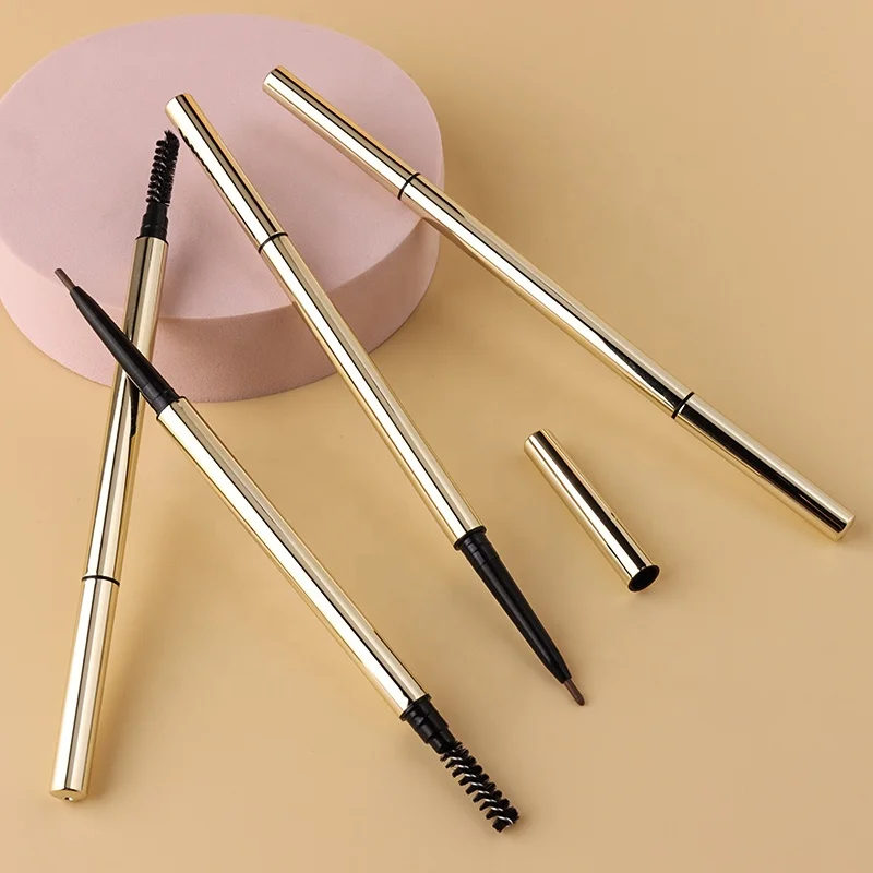 Private Label Eyebrows Tint Slim Waterproof Make In Korea 3 In 1 Eye Brow Pencil