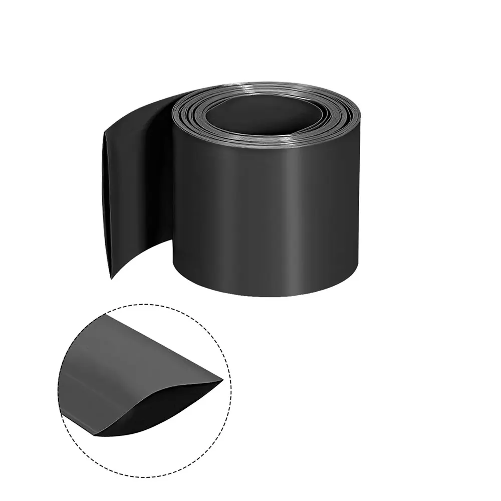 DEEM Factory Price Waterproof PVC Heat Shrink Tube Black Battery Heat Shrink Wrap PVC Shrinkable Sleeve