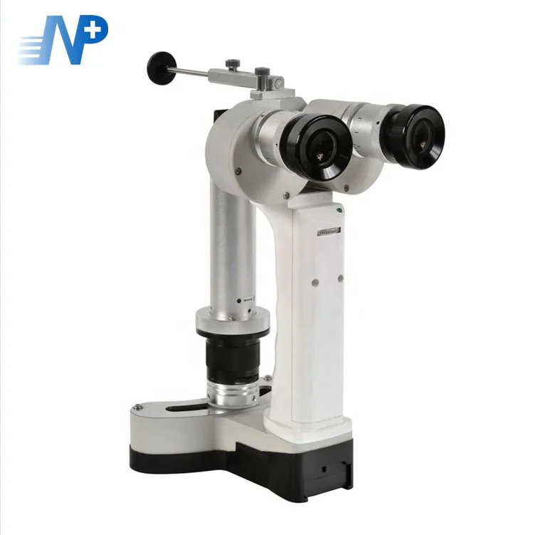 NPEYE001 Optical and Ophthalmic Digital Handheld LED Portable Slit Lamp Microscope