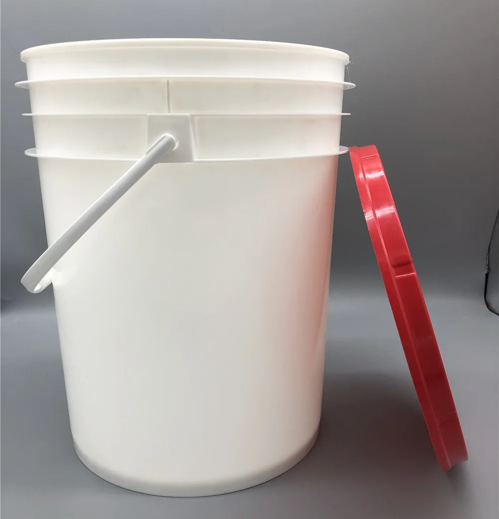 Wholesale 20 liter Cheap Unbreakable Biodegradable Plastic Bucket Food Grade Plastic Drums Barrels