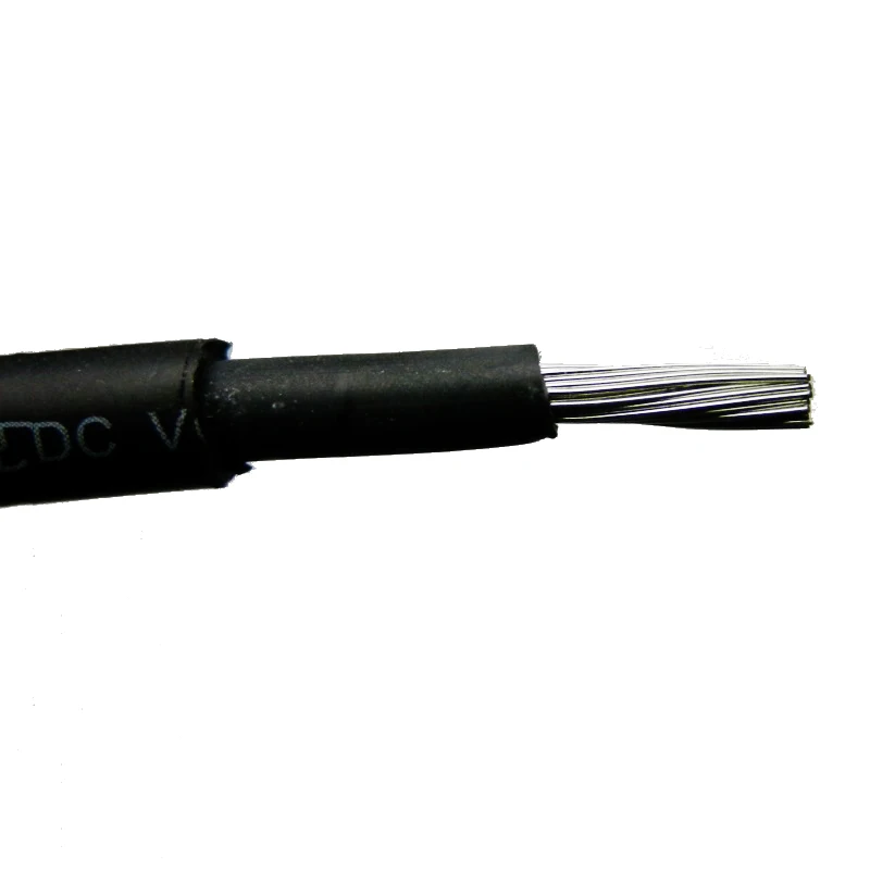 High Quality TUV Approved Electrical PV Cable 4mm2 DC Solar Extension Cable