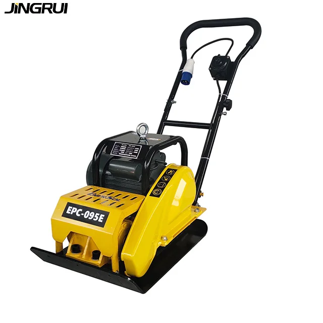 90 type gasoline flat compactor Sand road plate compactor gasoline diesel Honda engine vibratory concrete earth compactor