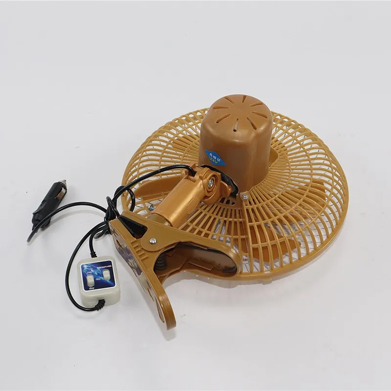 11 Inch 12V24VPortable Vehicle Auto Car Fans Car Auto Cooling Fan for Car Motorcycle Boat Air Fan Strong Wind Cooler Accessories