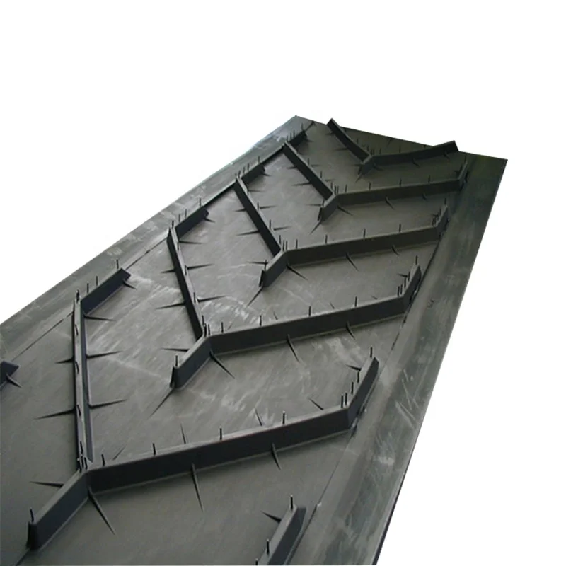 
high quality EP ply mining rubber chevron conveyor belt for coal mine 