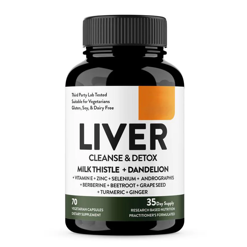 Liver Cleanse and Detox Supplement Chinese herbal liver detox cleanse capsules