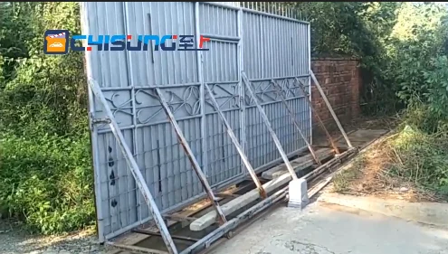 New Ac Motor 220V/110V Remote Sliding Gate Opener Sliding Gate Operators For 1800 Kg Outdoor Garden Sliding Gate Motor