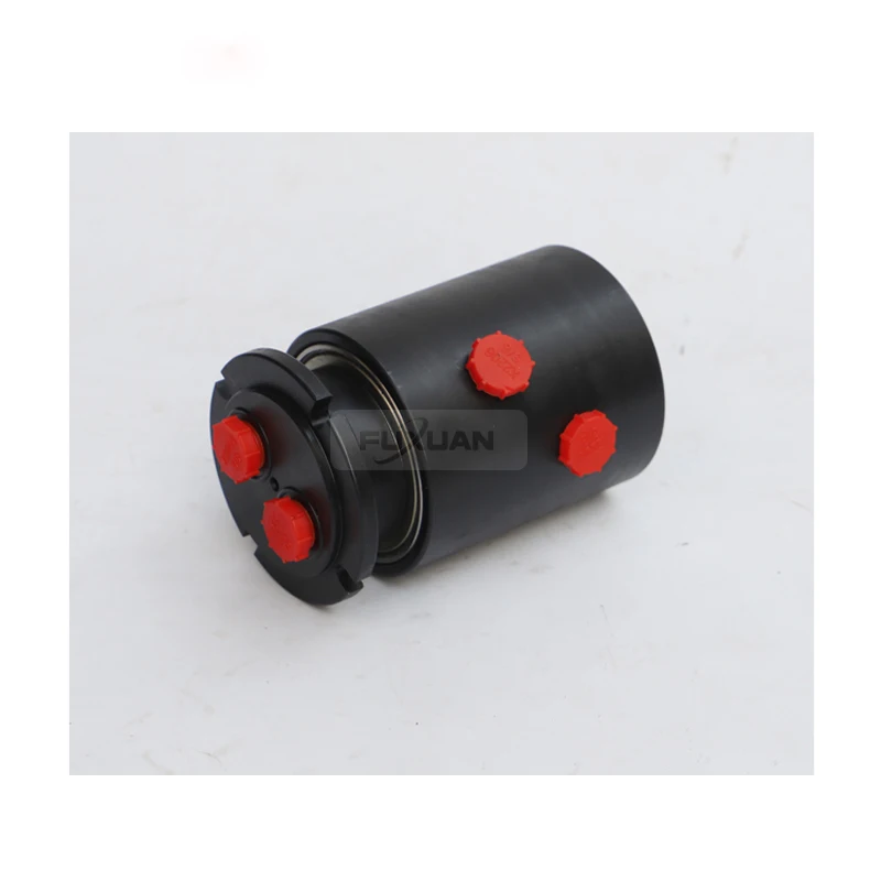 Hydraulic cylinder double circuit high pressure multi-channel rotary joint can be customized on request