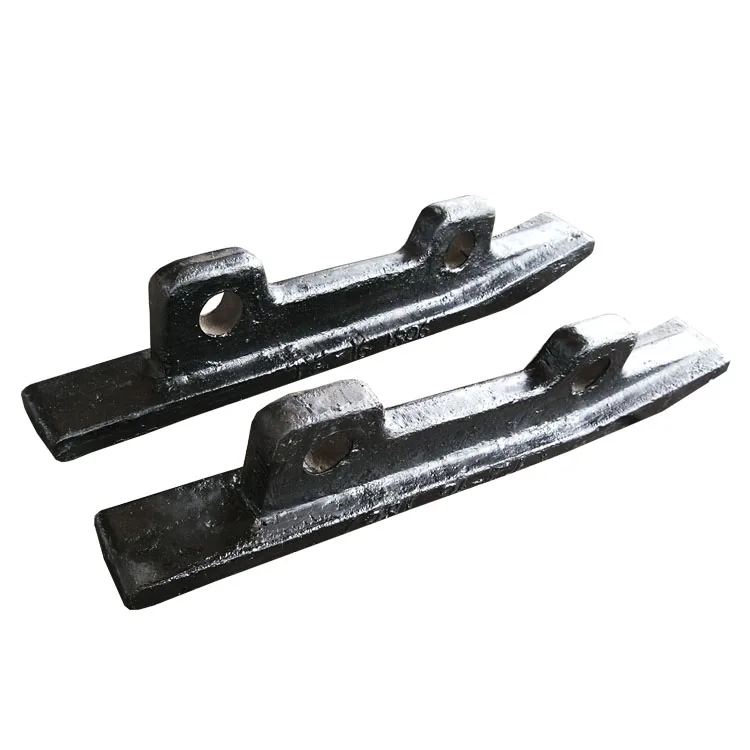 Customized Widely Used High Quality Resin Sand Casting Steel Trackpad Shoe Crawler Crane Undercarriage Parts