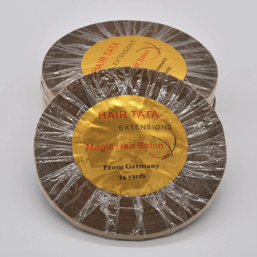 0.8cm*36yards TATA Hair Extension For Tape Hair Extension Double Side Adhesive Wig Tape for Hair Salon