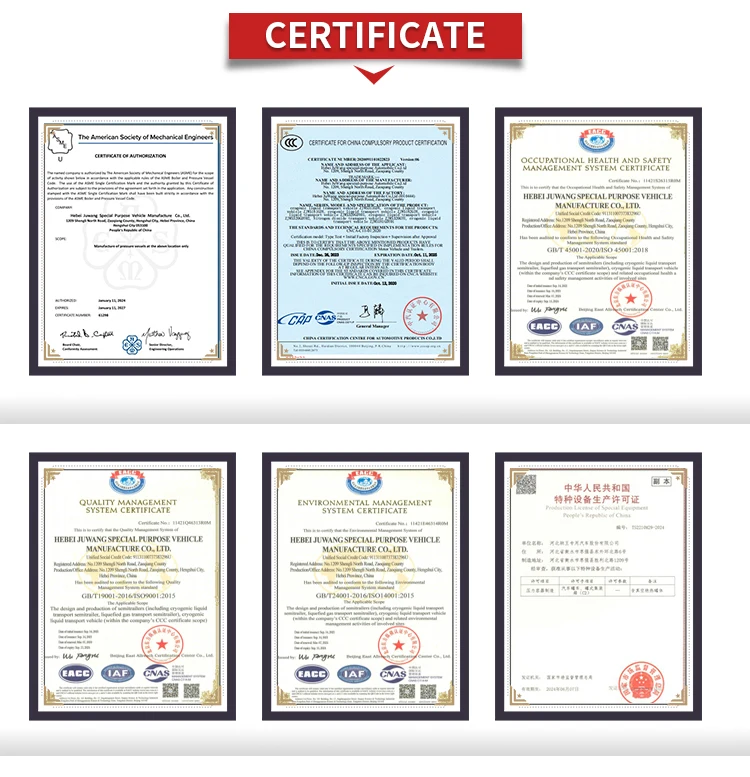 Premium Quality Big volume 52.6 cubic meter Cryogenic Liquid Ethane Tank Transport Semi Trailer