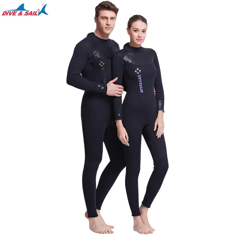 Factory Custom Warm Cloth Plush Wet Suit Mens Neoprene 3mm 5mm Full wetsuit for Diving Surfing Hunting