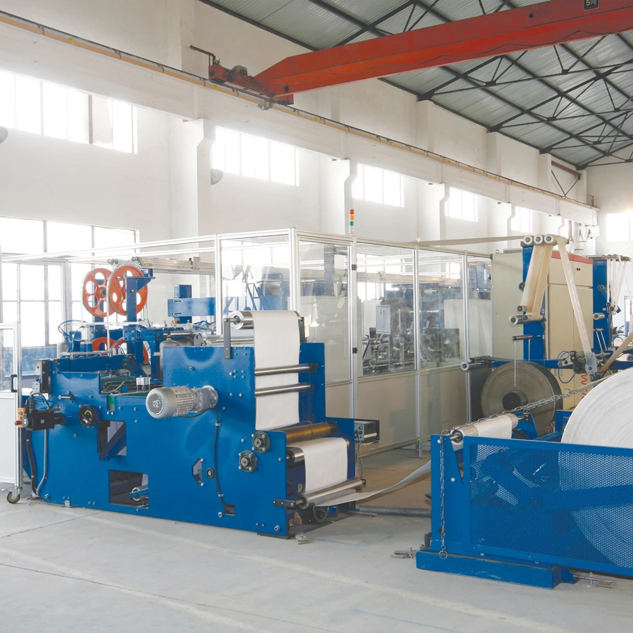 
Block bottom Valve Cement Bags Making Machine 