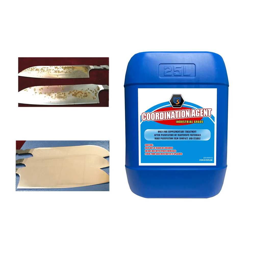 Heavy duty anti corrosion chemical coordination agent for martensitic stainless steel