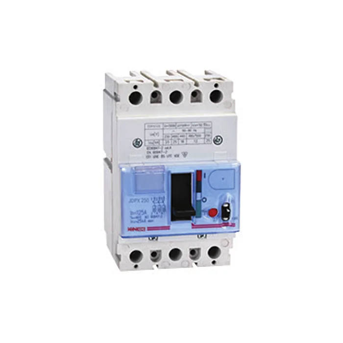 KINEE Residual Current Circuit Breaker Leakage,  3P 250A MCCB, Moulded Case Circuit Breaker