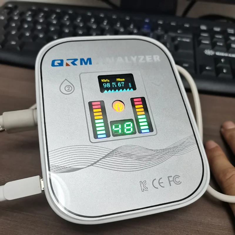 Newest update 12th generation 3 in 1 Heart rate test Blood oxygen quantum resonance magnetic analyzer