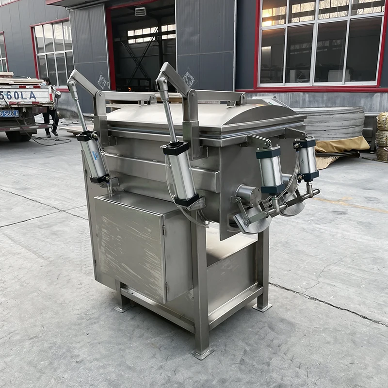 Full SUS304 Meat Mixing Machine Professional Blender Machine Food Grade Industrial Sausage Minced Meat Mixer