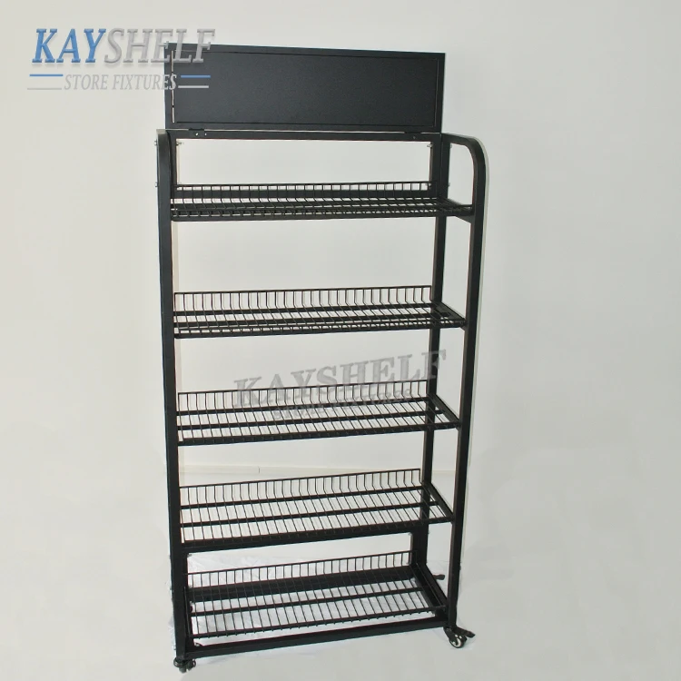 Kayshelf Car Battery Engine Essential Oil Display Stand Metal Rack For Wholesale