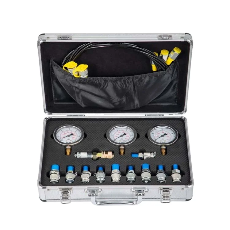 Best selling test point + pressure gauge +test hose +hydraulic couplings  pressure test kit measuring kit