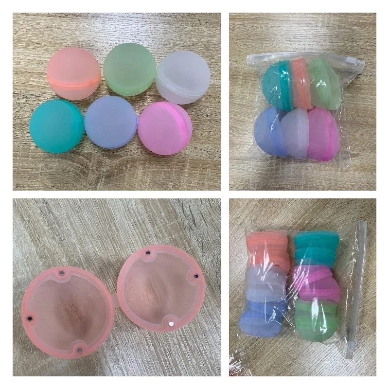 Newest 6 pcs magnets magnetic Magic water balloons quick fill self sealing reusable water splash ball water bomb balls for kids