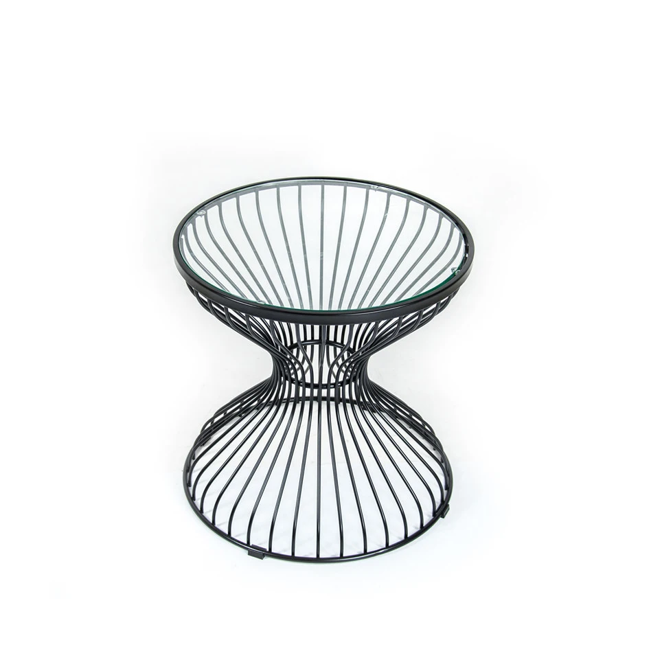 Greenfield Furniture Modern Glass Coffee Table Industrial Furniture For Outdoor GF2103