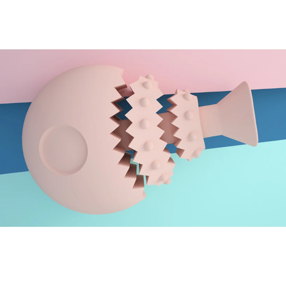 Dog fish bone shape TPR material molar toys for cleaning teeth chewing interactive pet toys