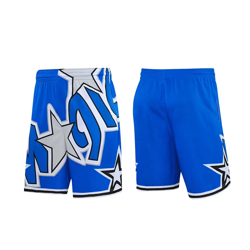 Custom Sublimation Print Basketball Shorts polyester basketball training shorts for sale