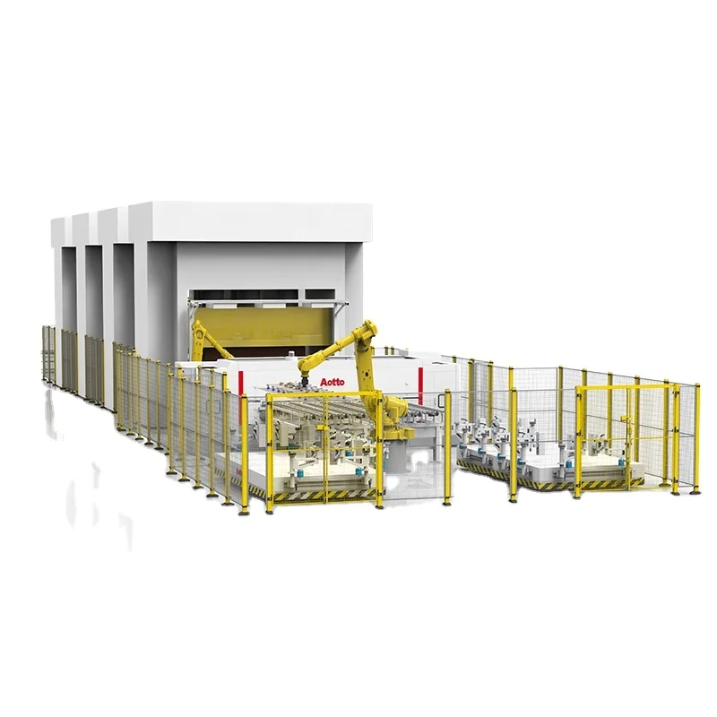 Infinity Engineering Services Industrial-Style Safety Fence Farms Easily Assembled Steel Rail Fence Welded Wire Industrial