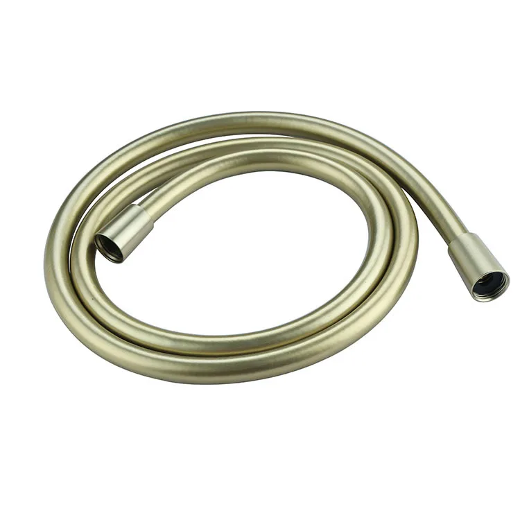 LIRLEE High Quality Modern Gold Handheld Shower Replacement Shower Hose 1.5m Easy Install Shower Hose Pipe