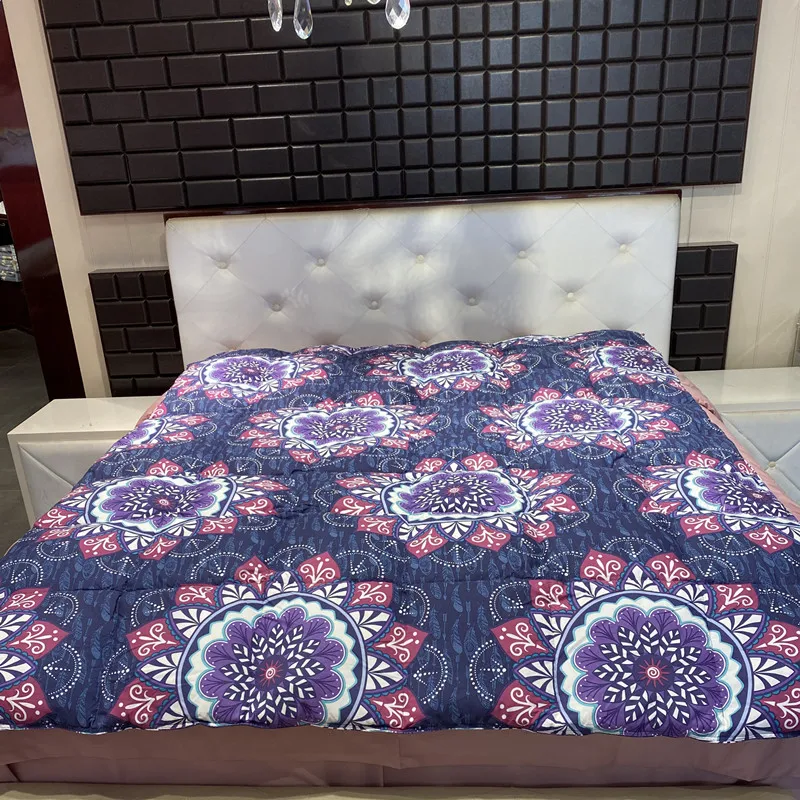 Duvet wholesale hotel white duck down feather for winter spring and autumn warm core factory direct sale down comforter