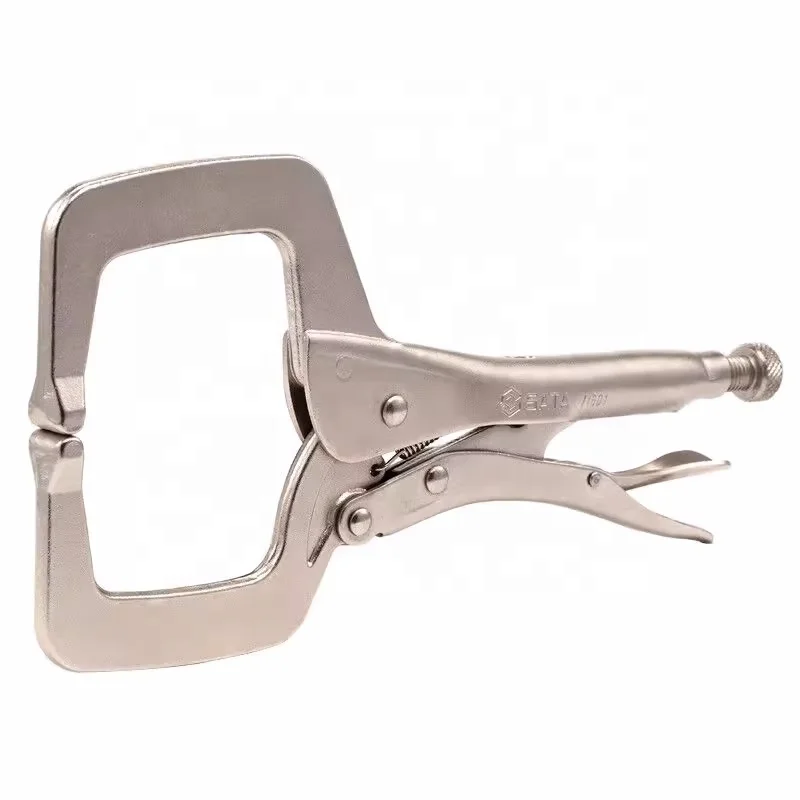 Sample Free Wholesales Multifunctional Woodworking Welding 6/9/11 Inch C-type Pliers Clamps With Rubber Handle