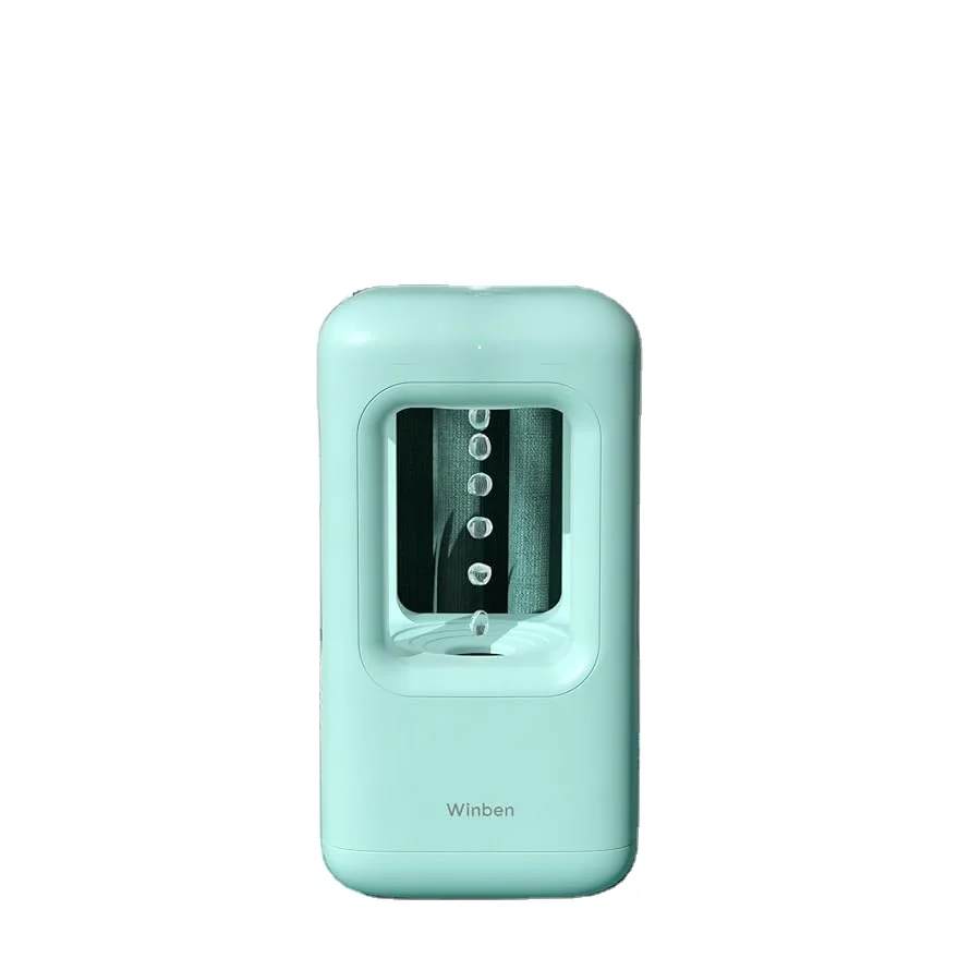 Humidifiers Small Air Humidifier Nursery Indoor Plants Quiet Ultrasonic Cool Mist Humidifier 600ml Mini Cute Anti-Gravity