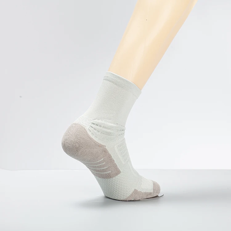 Custom design your own basketball ribbed socks plain white sport logo customize socks